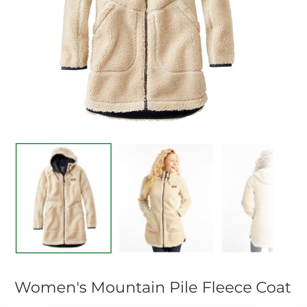 Patagonia Women's Tan Teddy Jacket